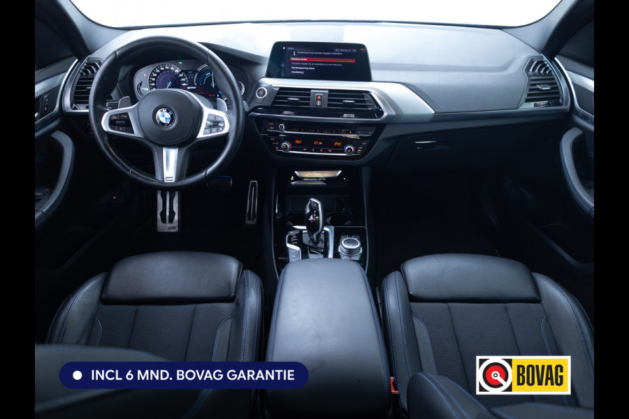 BMW X3 xDrive30e M-Sport 293 PK | Navigatie | Apple Carplay/Android auto | Elec achterklep | PDC V+A, DAB, Cruise control
