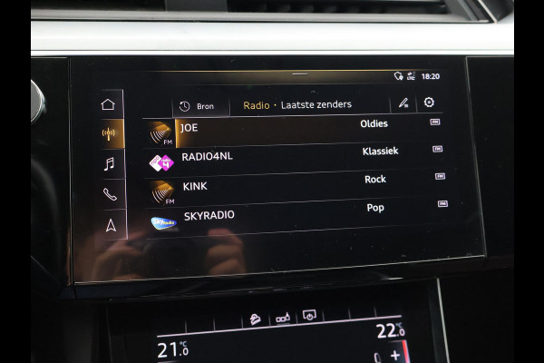 Audi e-tron 50 QUATTRO RIJMOTOR HOORBAAR *INCL. BTW=14.000 EX | 87% SOH | LEDER | TREKHAAK | 20 INCH