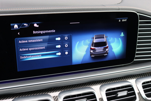 Mercedes-Benz GLE AMG 53 Hybrid Premium 4MATIC+ | Luchtvering | Distronic | Carbon | Memory | Burmester | Stoelventilatie | Luchtkwaliteitspakket | Surround Camera | Keyless Go | Augmented Reality | Nappa Leder |