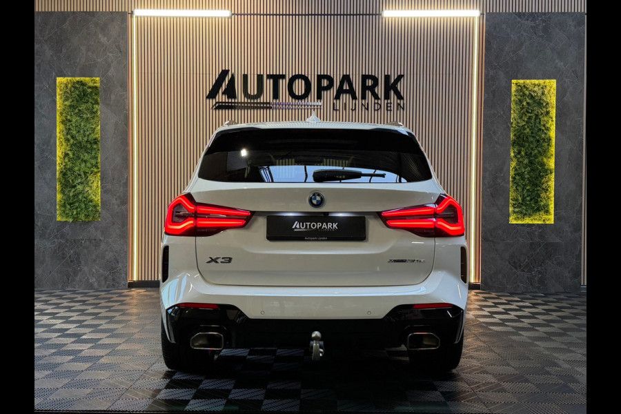 BMW X3 GERESERVEERD! XDrive30e High Executive M-SPORT|PANO|HuD|LASER|CARPLAY|TREKHAAK|SFEERVERLICHTING|STUURVERWARMING|292PK