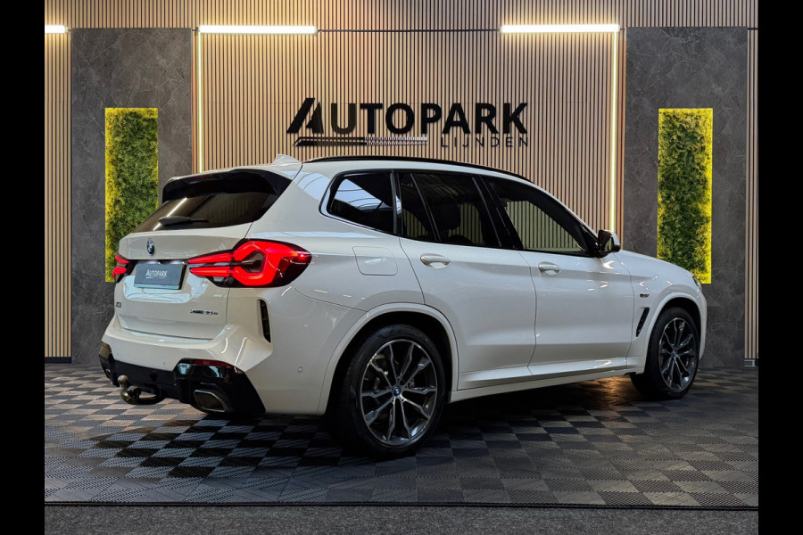 BMW X3 GERESERVEERD! XDrive30e High Executive M-SPORT|PANO|HuD|LASER|CARPLAY|TREKHAAK|SFEERVERLICHTING|STUURVERWARMING|292PK