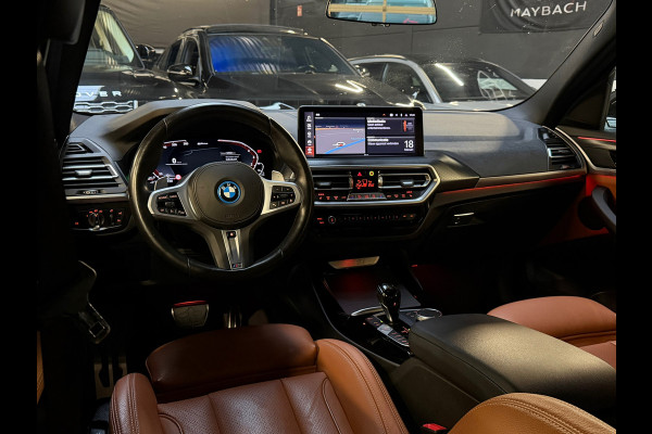 BMW X3 GERESERVEERD! XDrive30e High Executive M-SPORT|PANO|HuD|LASER|CARPLAY|TREKHAAK|SFEERVERLICHTING|STUURVERWARMING|292PK