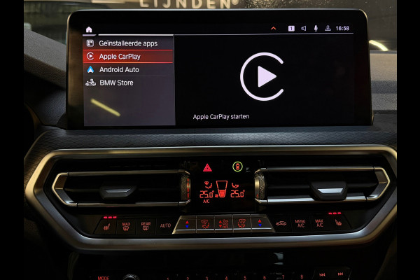 BMW X3 GERESERVEERD! XDrive30e High Executive M-SPORT|PANO|HuD|LASER|CARPLAY|TREKHAAK|SFEERVERLICHTING|STUURVERWARMING|292PK