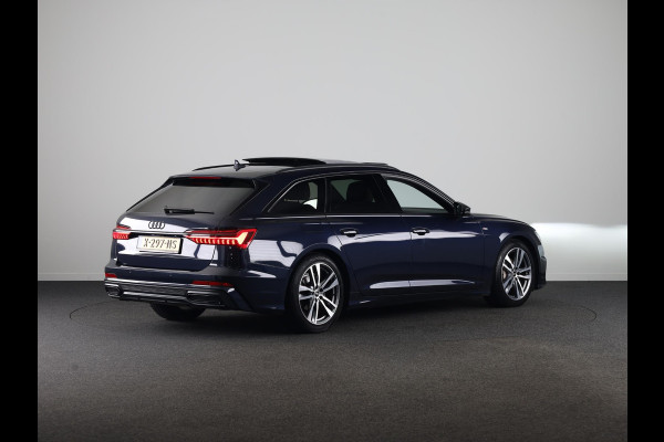 Audi A6 Avant 40 TFSI S edition Competition 204 pk S-tronic | Verlengde garantie | Navigatie | Panoramadak | Parkeersensoren | Achteruitrijcamera | Stoelverwarming | S-Line |