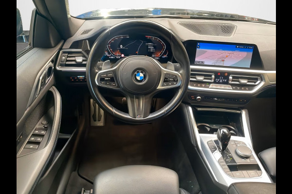 BMW 4 Serie Cabrio 420iA M-SPORT ** LED, NAVI+, LEDER, MEMORY, ALARM, AMBIENTE, 18-inch LMV ** 1e EIG - UNFALLFREI ** ** INFORMEER OOK NAAR ONZE AANTREKKELIJKE FINANCIAL-LEASE TARIEVEN **