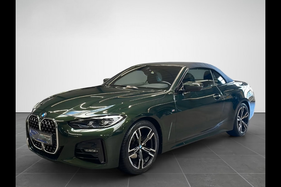 BMW 4 Serie Cabrio 420iA M-SPORT ** LED, NAVI+, LEDER, MEMORY, ALARM, AMBIENTE, 18-inch LMV ** 1e EIG - UNFALLFREI ** ** INFORMEER OOK NAAR ONZE AANTREKKELIJKE FINANCIAL-LEASE TARIEVEN **