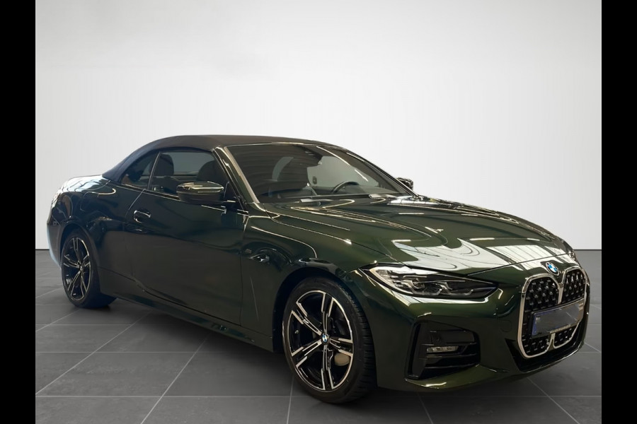 BMW 4 Serie Cabrio 420iA M-SPORT ** LED, NAVI+, LEDER, MEMORY, ALARM, AMBIENTE, 18-inch LMV ** 1e EIG - UNFALLFREI ** ** INFORMEER OOK NAAR ONZE AANTREKKELIJKE FINANCIAL-LEASE TARIEVEN **