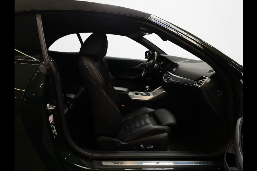 BMW 4 Serie Cabrio 420iA M-SPORT ** LED, NAVI+, LEDER, MEMORY, ALARM, AMBIENTE, 18-inch LMV ** 1e EIG - UNFALLFREI ** ** INFORMEER OOK NAAR ONZE AANTREKKELIJKE FINANCIAL-LEASE TARIEVEN **