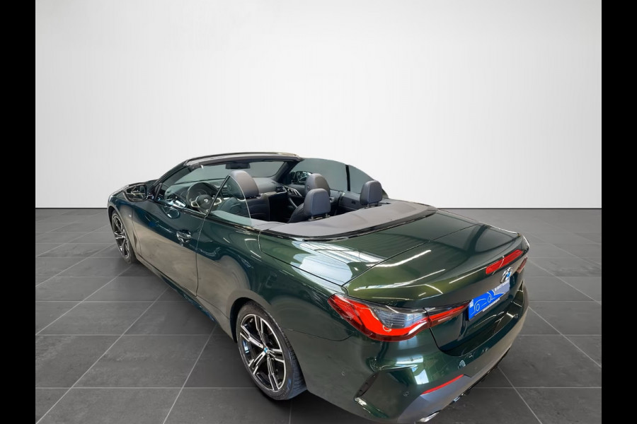 BMW 4 Serie Cabrio 420iA M-SPORT ** LED, NAVI+, LEDER, MEMORY, ALARM, AMBIENTE, 18-inch LMV ** 1e EIG - UNFALLFREI ** ** INFORMEER OOK NAAR ONZE AANTREKKELIJKE FINANCIAL-LEASE TARIEVEN **