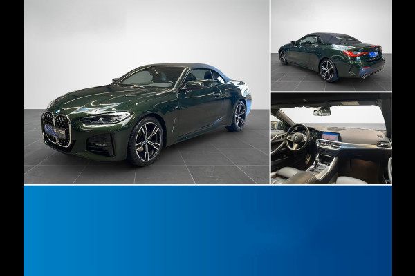 BMW 4 Serie Cabrio 420iA M-SPORT ** LED, NAVI+, LEDER, MEMORY, ALARM, AMBIENTE, 18-inch LMV ** 1e EIG - UNFALLFREI ** ** INFORMEER OOK NAAR ONZE AANTREKKELIJKE FINANCIAL-LEASE TARIEVEN **
