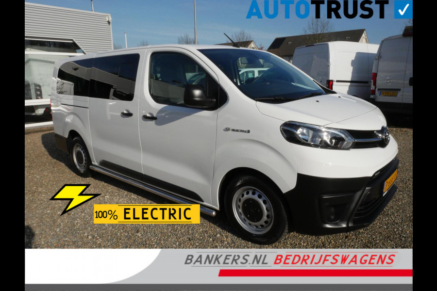 Toyota PROACE Electric Shuttle Medium Extra Range Cool 75 kWh, Airco, Cruise control, 8 Persoons