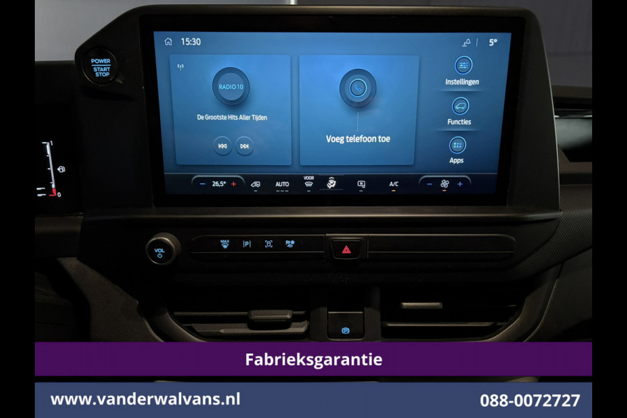 Ford Transit Custom 2.0 TDCI 136pk L2H1 Fabrieksgarantie Euro6 Airco | Camera | Apple Carplay | Cruisecontrol | Android Auto, Parkeersensoren, Verwarmde voorruit, Bijrijdersbank