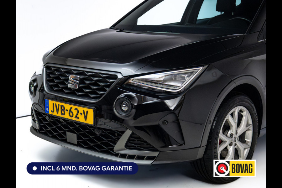 Seat Arona 1.5 TSI FR 150PK Automaat Travel-assist | Camera | Adaptive cruise | Climate-control Digi dash, PDC V+A, Navigatie, App-connect, Sfeerverlichting