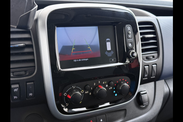 Opel Vivaro D126PK Dubbele Cabine 5-Persoons L2H1 Trekhaak Camera Navi Airco Cruise Control Pdc Sport EcoFlex 1.6CDTI Euro 6 Betonplex Vloer Wandbetimmering Schuifdeur Regen-Lichtsensor 1e Eigenaar Origineel Nederlandse Auto Dealeronderhouden 2.000kg trekvermogen