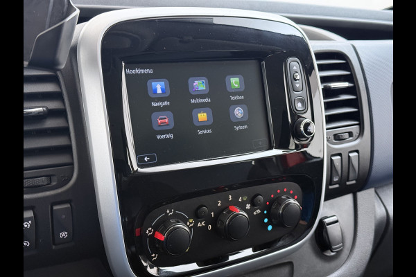 Opel Vivaro D126PK Dubbele Cabine 5-Persoons L2H1 Trekhaak Camera Navi Airco Cruise Control Pdc Sport EcoFlex 1.6CDTI Euro 6 Betonplex Vloer Wandbetimmering Schuifdeur Regen-Lichtsensor 1e Eigenaar Origineel Nederlandse Auto Dealeronderhouden 2.000kg trekvermogen