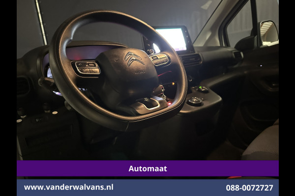 Citroën Berlingo 1.2 PureTech 131pk Automaat **Benzine** L1H1 Euro6 Airco | 3-Zits | Navigatie | Camera | Apple carplay android auto, cruisecontrol, parkeersensoren