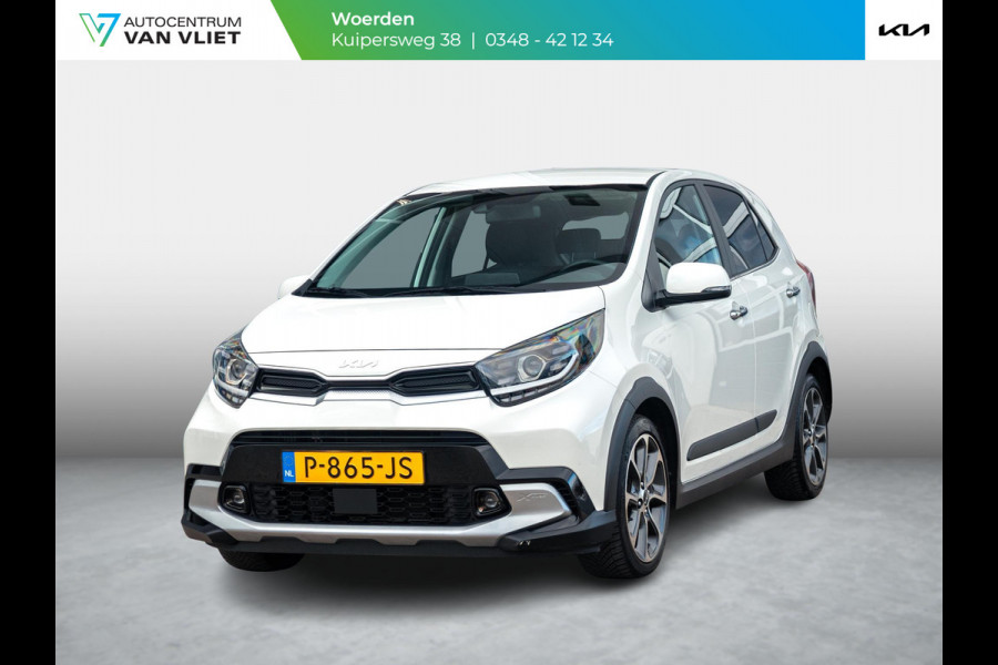 Kia Picanto 1.0 T-GDi X-Line 5p | Stoel-Stuur verwarming | Navi | Clima | Carplay |