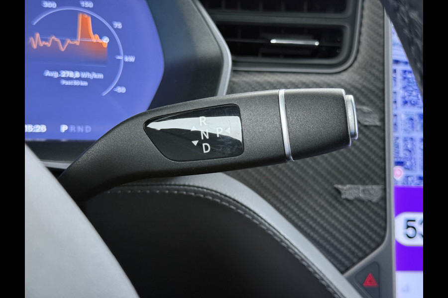 Tesla Model X 100D 20" Trekhaak Leder Luchtvering Adaptive Cruise AutoPilot Panoramadak Vleugeldeuren Camera's Elektr.Stoelen/Stuur+Verwarmd+G Adaptieve koplampen Lmv 20" Led Elektr.-Achterklep Bordherkenning Verwarmde Sproeiers-bladen Carbon Sentry Mode Valet mode 2250 kg Trekvermogen! € 124.700 nieuw !