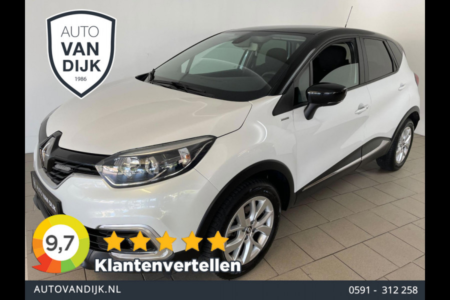 Renault Captur 0.9 TCe Limited AIRCO CLIMA CRUISE NAVI BLUETOOTH MULTI STUUR PRIVACY GLAS PDC ZEER NETTE AUTO