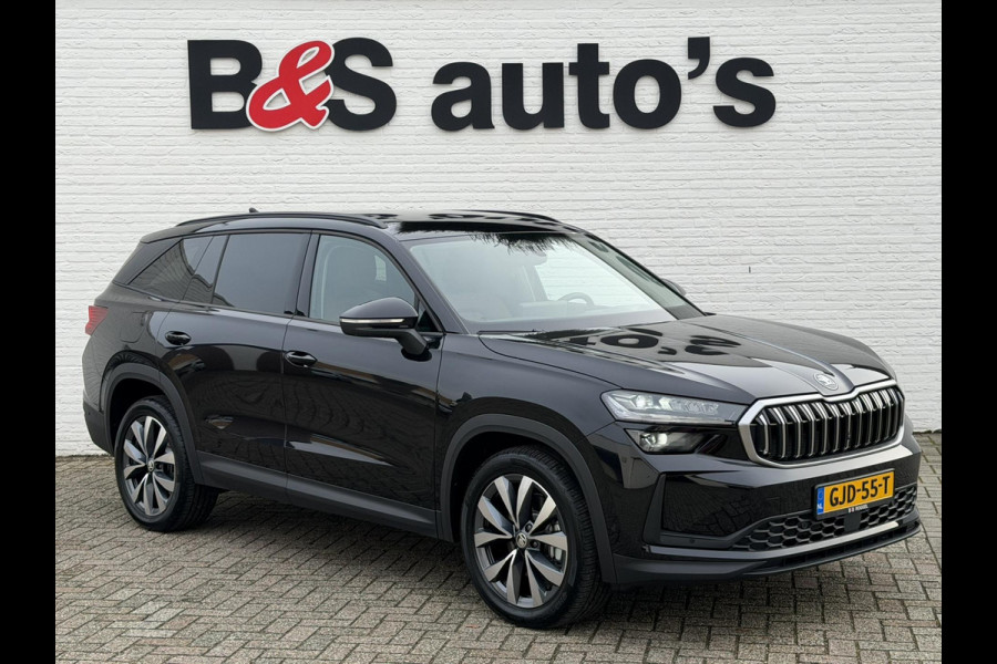 Škoda Kodiaq 1.5 TSI PHEV Plug-in Panorama Stoel-/stuur verwarming head-up Trekhaak camera V+A Memory seats Carplay