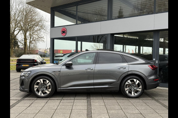 Audi e-tron Sportback 55 quattro S edition 95 kWh | SoH 87% | Trekhaak | Panorama | Camera |