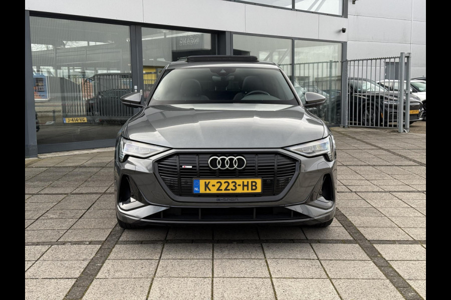Audi e-tron Sportback 55 quattro S edition 95 kWh | SoH 87% | Trekhaak | Panorama | Camera |