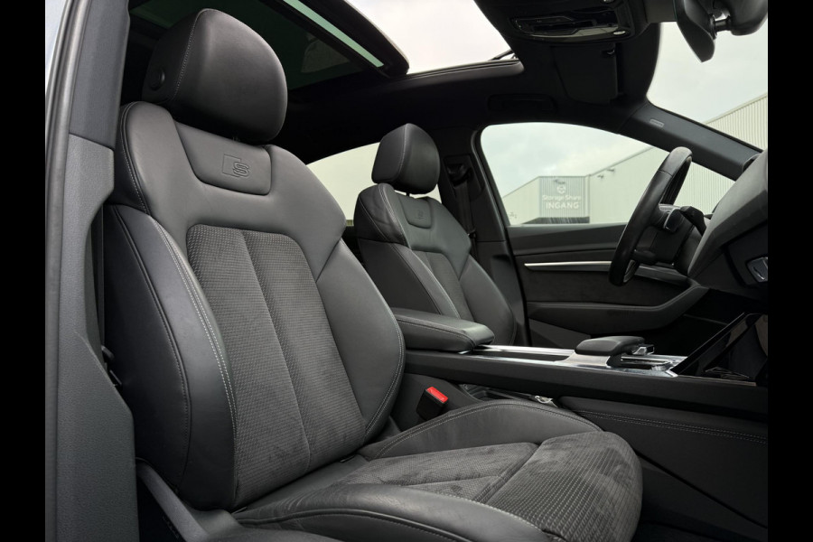 Audi e-tron Sportback 55 quattro S edition 95 kWh | SoH 87% | Trekhaak | Panorama | Camera |