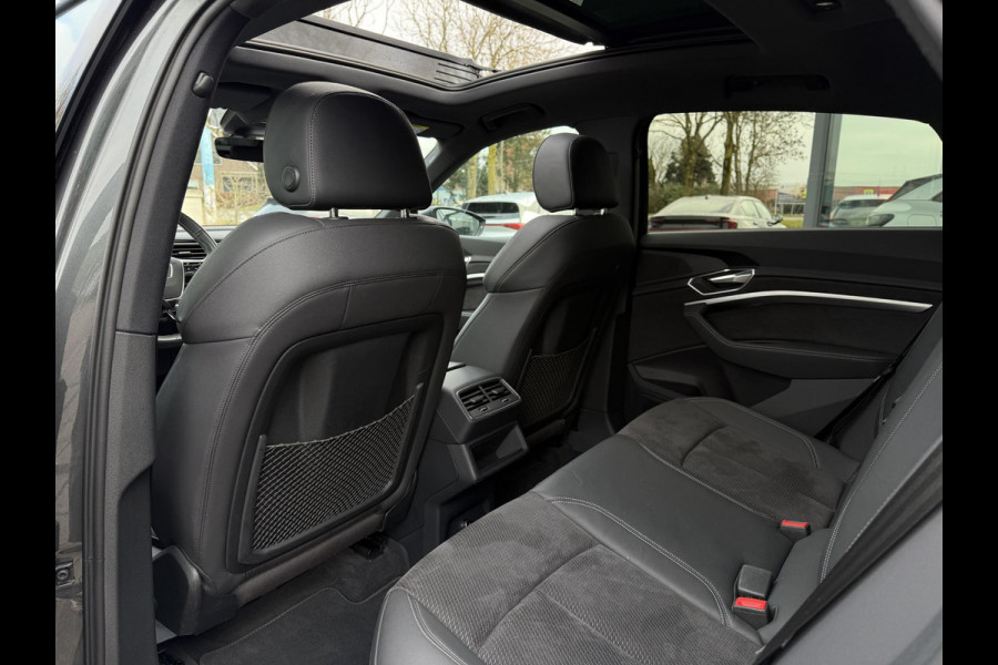 Audi e-tron Sportback 55 quattro S edition 95 kWh | SoH 87% | Trekhaak | Panorama | Camera |