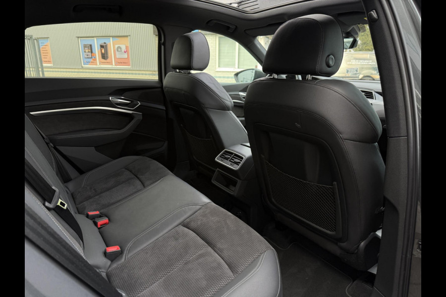 Audi e-tron Sportback 55 quattro S edition 95 kWh | SoH 87% | Trekhaak | Panorama | Camera |