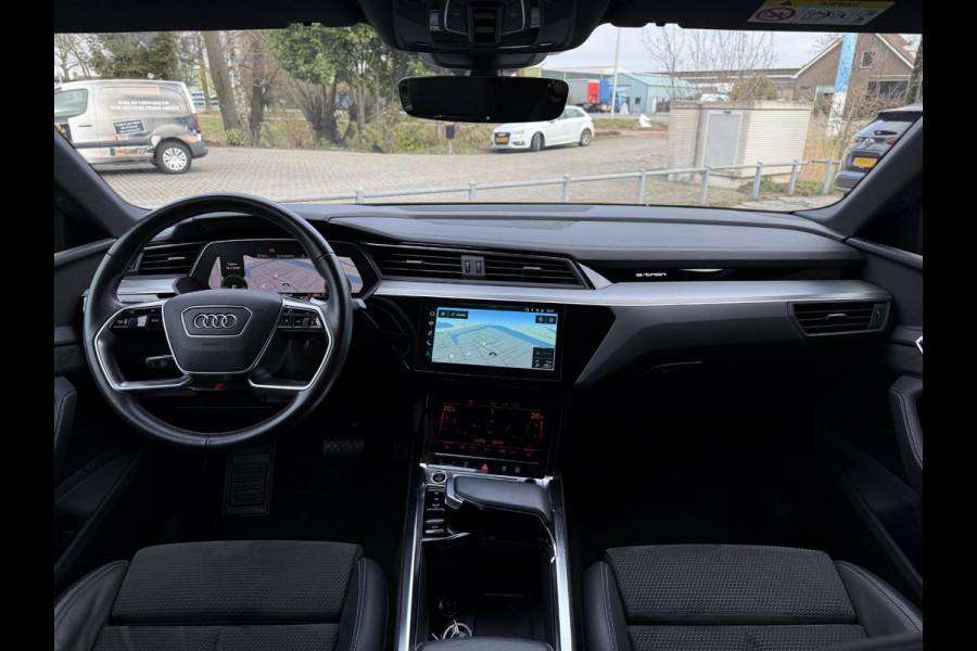 Audi e-tron Sportback 55 quattro S edition 95 kWh | SoH 87% | Trekhaak | Panorama | Camera |