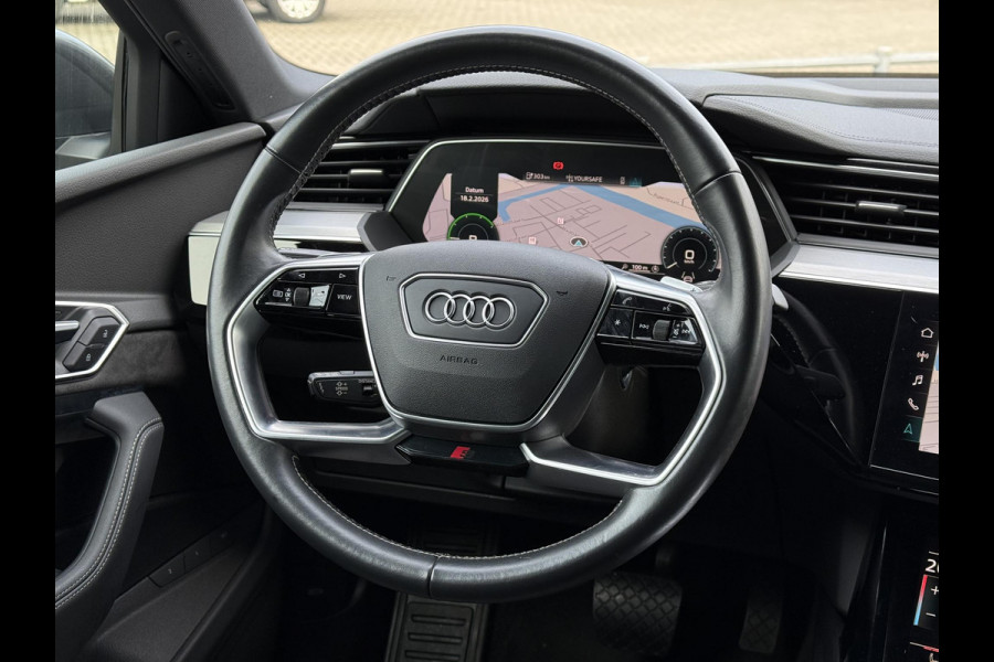 Audi e-tron Sportback 55 quattro S edition 95 kWh | SoH 87% | Trekhaak | Panorama | Camera |