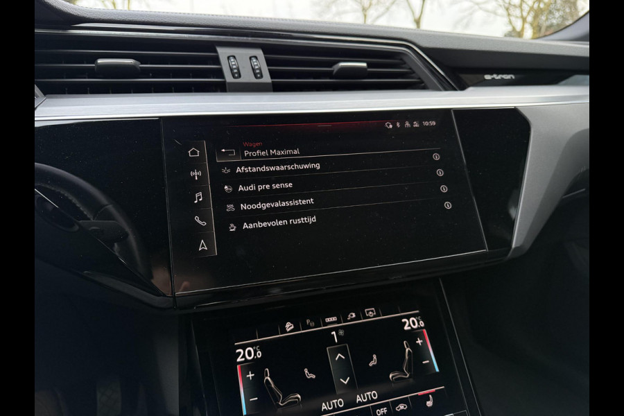 Audi e-tron Sportback 55 quattro S edition 95 kWh | SoH 87% | Trekhaak | Panorama | Camera |