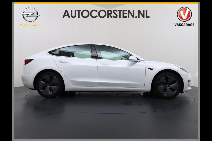 Tesla Model 3 RWD SR plus LFP Accu AutoPilot Leder Panoramadak Adaptive-Cruise Camera's Elektr.-Stuur+Stoelen+Spiegels+Geheugen+Easy-Entry+Ver Navi LED DAB Voorverwarmen Keyless One-Pedal-Drive Lmv 18" SOH 90% 1e Eigenaar Origineel Nederlandse Auto
