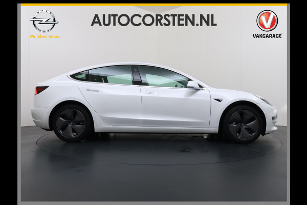 Tesla Model 3 RWD SR plus LFP Accu AutoPilot Leder Panoramadak Adaptive-Cruise Camera's Elektr.-Stuur+Stoelen+Spiegels+Geheugen+Easy-Entry+Ver Navi LED DAB Voorverwarmen Keyless One-Pedal-Drive Lmv 18" SOH 90% 1e Eigenaar Origineel Nederlandse Auto