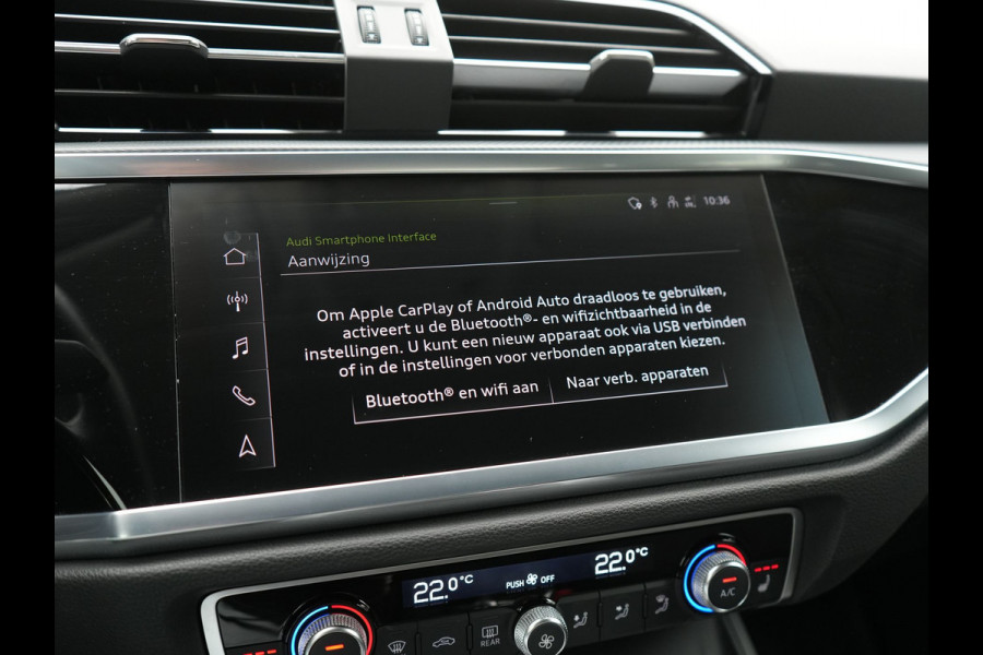 Audi Q3 45 TFSI e edition Plug In Hybrid 245pk Dealer O.H. PHEV | Trekhaak Af Fabriek | Adaptive Cruise | Camera | Voorstoelen Verwarmd | Blis | Apple Carplay | Virtual | Navigatie | DAB |