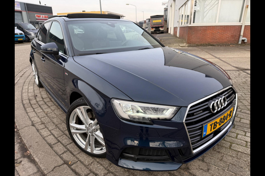 Audi A3 Sportback 2.0 TFSI QUATTRO SPORT S-LINE 2018 PANO LEDER NAP ACC LUXE