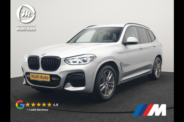 BMW X3 xDrive30e M Sport PHEV 293pk Dealer O.H. | Trekhaak Af Fabriek | Head Up | Sportstoelen Verwarmd | Apple Carplay | Keyless | Blis | Sfeerverlichting | Virtual | Navigatie | DAB | Plug In Hybrid