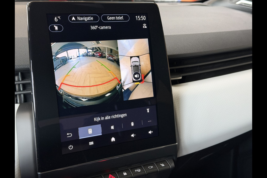 Renault Clio 1.0 TCe 92pk Aut | Intens | Groot Navi | Bose | 17" | Dode hoek | 360 | Stoel & Stuur verwarming | Volledig Renault Dealer onderhouden!