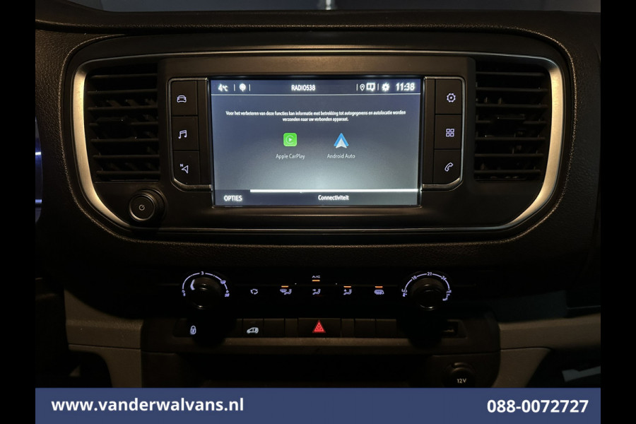Opel Vivaro 1.5 CDTI L2H1 Euro6 Airco | Camera | Navigatie | Apple Carplay | Cruisecontrol | Head up display Android Auto, Parkeersensoren, Bijrijdersbank