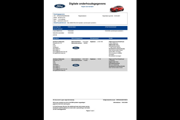 Ford Puma 1.0 EcoBoost Hybrid ST-Line X 125pk/92kW Automaat | Full Options | Panodak | Driver Assistance Pack | 19 inch | Elek. achterklep | Keyless | etc. etc.