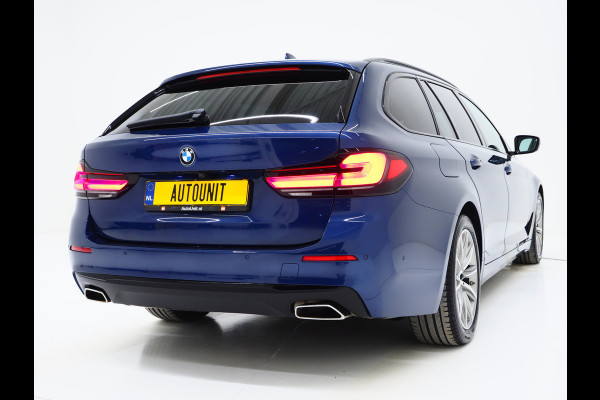 BMW 5 Serie Touring 530e xDrive Shadow | Camera | Keyless | Adaptive Cruise | HUD | Leder | Dodehoek | Sfeerlicht | Carplay