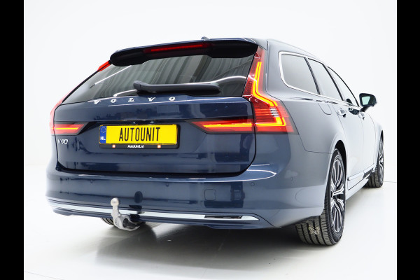 Volvo V90 2.0 T8 Recharge AWD Inscription | Panoramadak | Massage | Trekhaak | Pilot Assist | Harman/Kardon | HUD | 360 | Leder