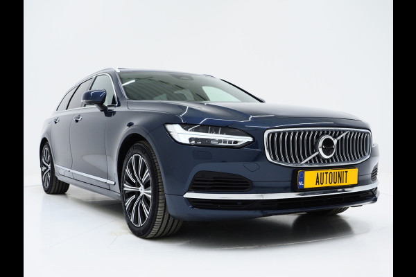 Volvo V90 2.0 T8 Recharge AWD Inscription | Panoramadak | Massage | Trekhaak | Pilot Assist | Harman/Kardon | HUD | 360 | Leder