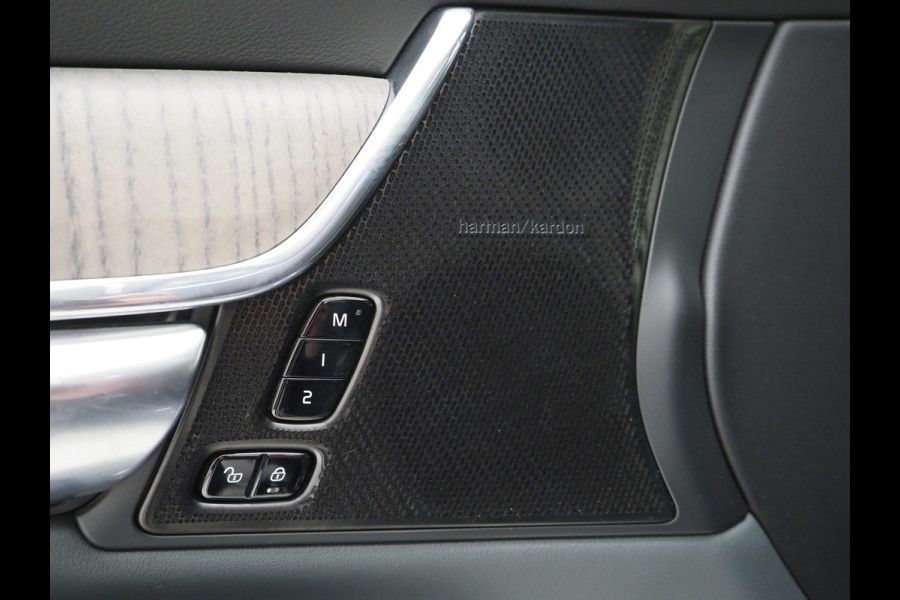 Volvo V90 2.0 T8 Recharge AWD Inscription | Panoramadak | Massage | Trekhaak | Pilot Assist | Harman/Kardon | HUD | 360 | Leder