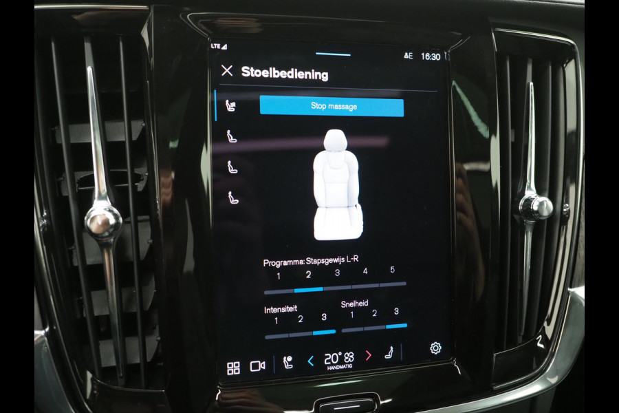 Volvo V90 2.0 T8 Recharge AWD Inscription | Panoramadak | Massage | Trekhaak | Pilot Assist | Harman/Kardon | HUD | 360 | Leder