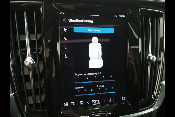 Volvo V90 2.0 T8 Recharge AWD Inscription | Panoramadak | Massage | Trekhaak | Pilot Assist | Harman/Kardon | HUD | 360 | Leder