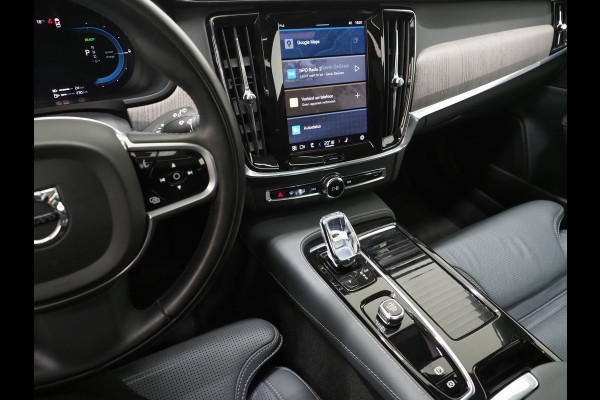 Volvo V90 2.0 T8 Recharge AWD Inscription | Panoramadak | Massage | Trekhaak | Pilot Assist | Harman/Kardon | HUD | 360 | Leder