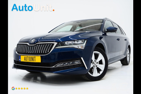 Škoda Superb Combi 1.4 TSI iV Style 218PK | Leder | Trekhaak | Camera | Keyless | Adaptive Cruise | Memory | Virtual | Carplay