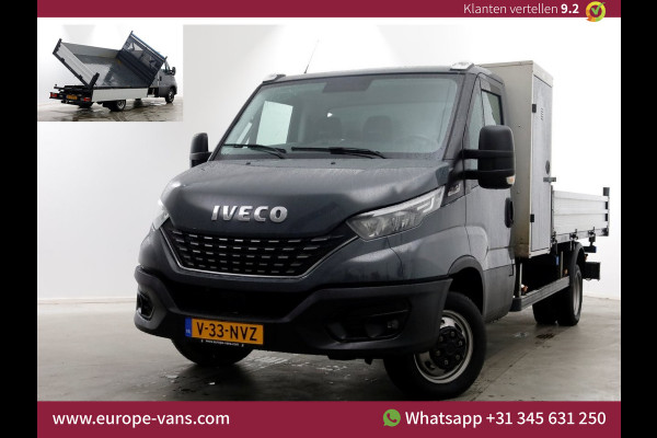 Iveco Daily 35C18 3.0 180pk HiMatic Automaat 3-Zijdige Kipper Trekhaak 3500kg 05-2023