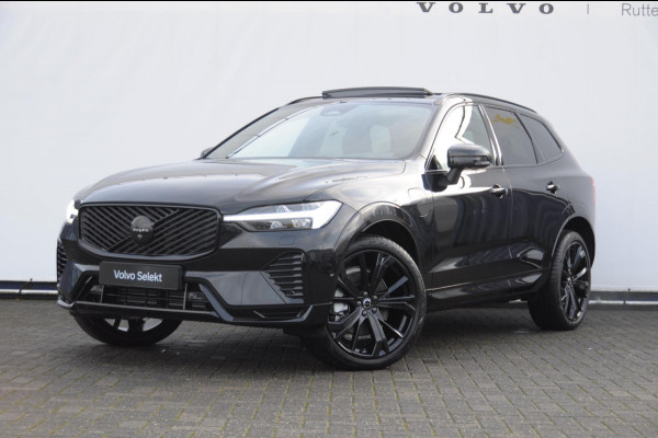 Volvo XC60 T6 350PK Automaat AWD Ultra Black Edition stoelmassage - en ventilatie / Adaptieve cruise control / Harman Kardon / BLIS / Panoramadak / Apple carplay / Parkeersensoren met 360 camera / Elektrisch bedienbare achterklep / Elektrisch verstelbare voorstoelen met geheugen / Stoel en stuurwielverwarming / 21” velgen / Getinte ramen vanaf de B-stijl
